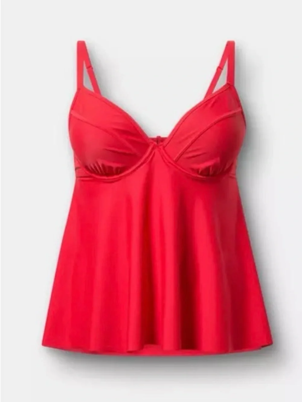 NWT Torrid Wired Fit and Flare Tankini Top - 3D/DD